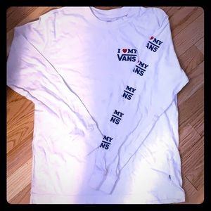 Vans long sleeved shirt.